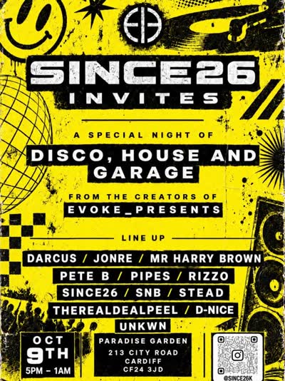 SINCE26 INVITES
