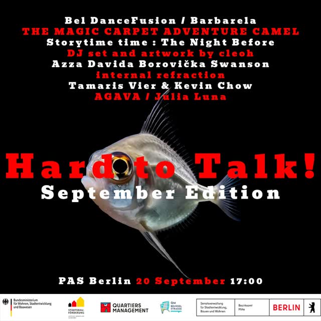 ard to Talk! September edition