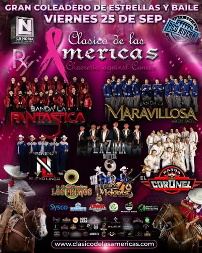 Clasico de las Mericas - Gran Coleadero de Estrellas y Baile