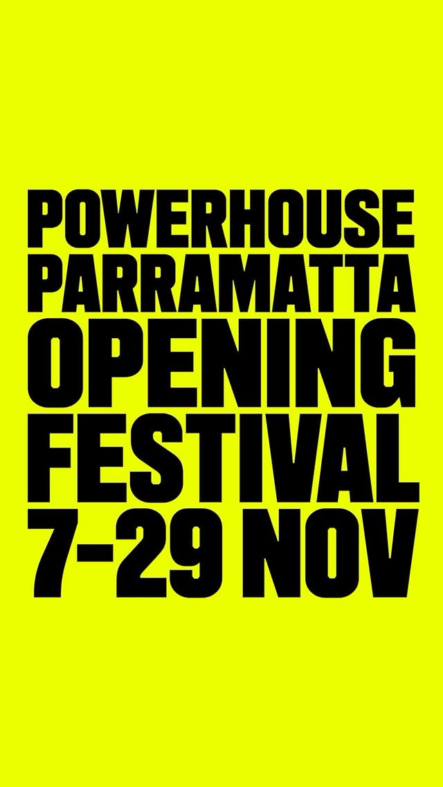 Powerhouse Parramatta Opening Festival