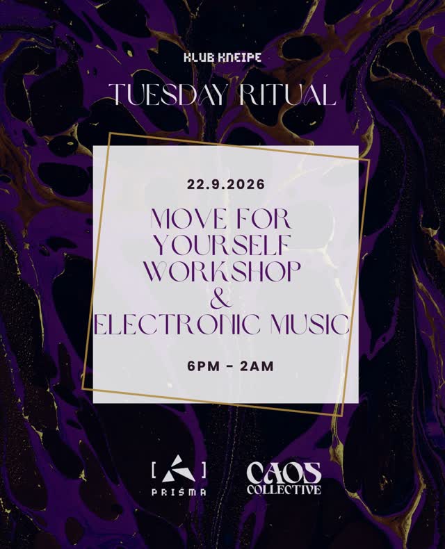 TUESDAY RITUAL — MOVE FOR YOURSELF