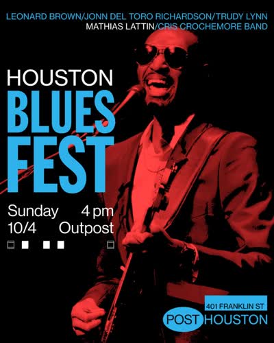 The 4th Annual Houston Bluesfest