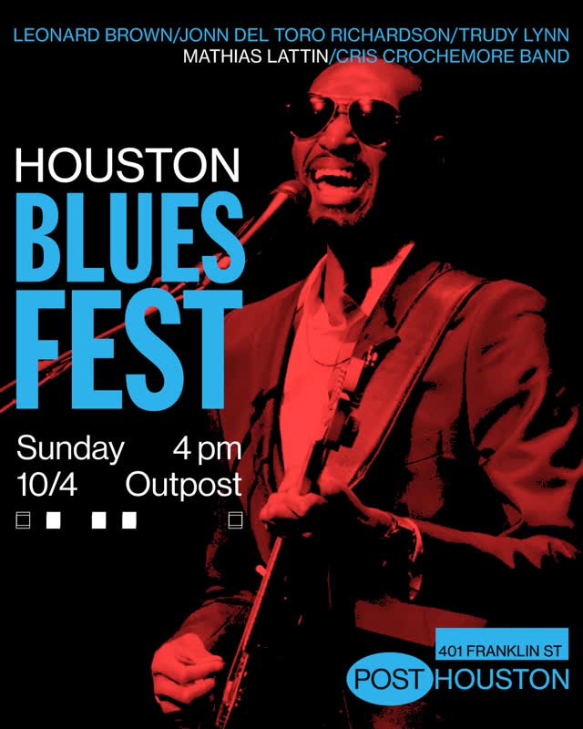 The 4th Annual Houston Bluesfest