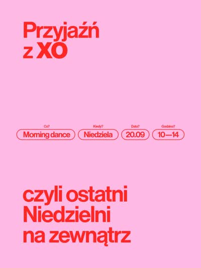 Przyjaźń z XO - Morning dance
