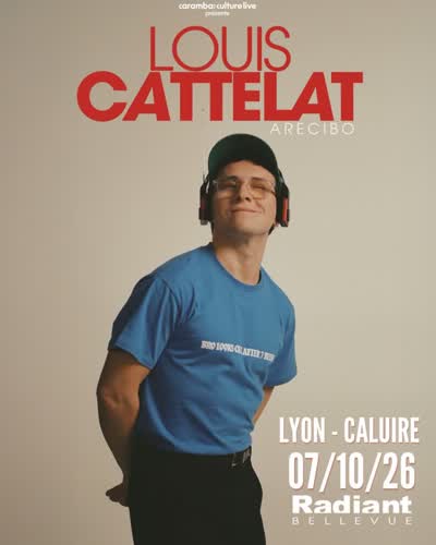@louiscattelat au @radiantbellevue le 7 octobre 2026