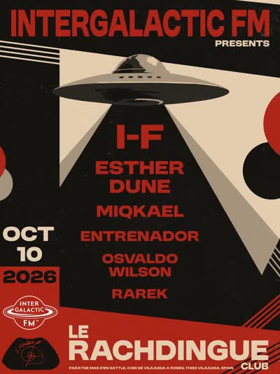 Intergalactic FM night at Le Rachdingue