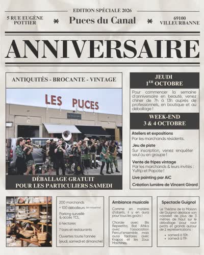 Puces du Canal Anniversaire