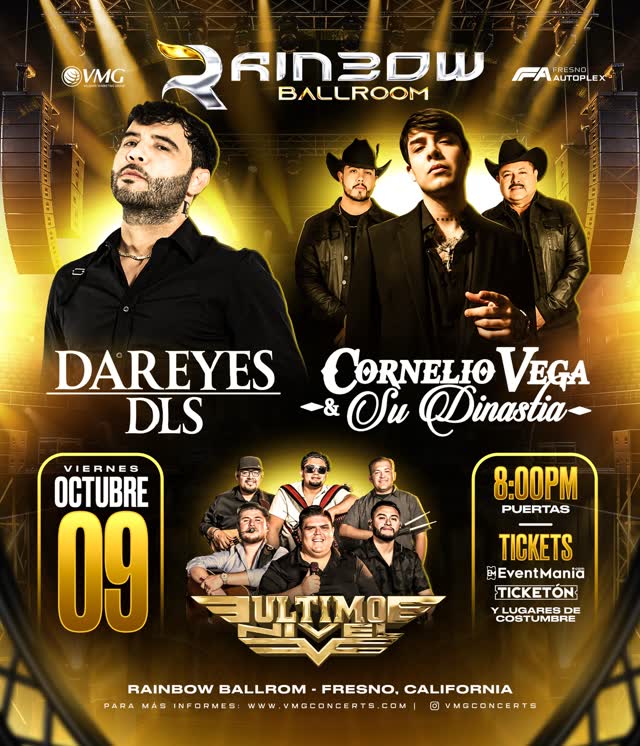 Noche de puro poder y música en el Rainbow Ballroom