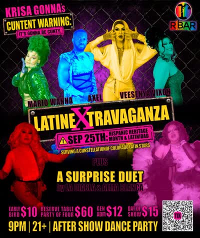 CUNTIEST drag show with an all LATIN cast
