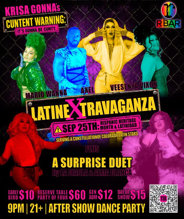 CUNTIEST drag show with an all LATIN cast