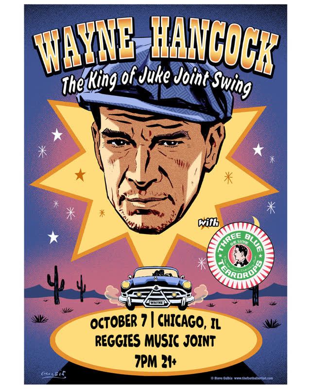 @wayne_the_train_hancock returns to Reggies on Wednesday, October 7th with @3blueteardrops!