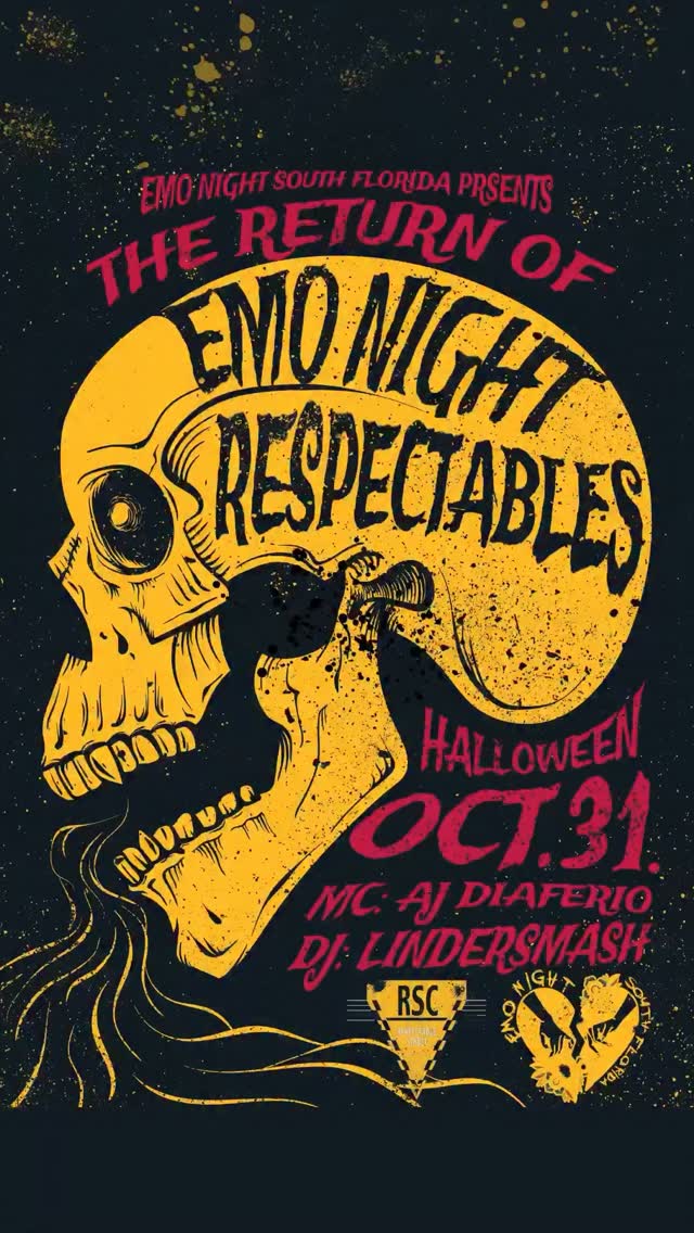 Emo Night South Florida Presents The Return of Emo Night Respectables