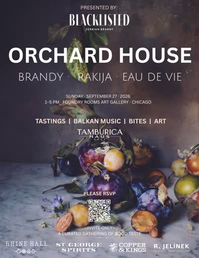 Orchard House Brandy · Rakija · Eau de Vie