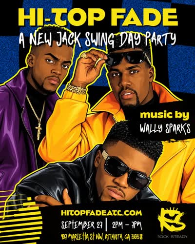 HI-TOP FADE at Rocksteady Atlanta