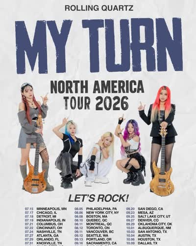 ROLLING QUARTZ Live In CONCERT THE * MY TURN * TOUR