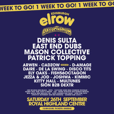 Edinburgh Elrow Hallucinarium A-Z