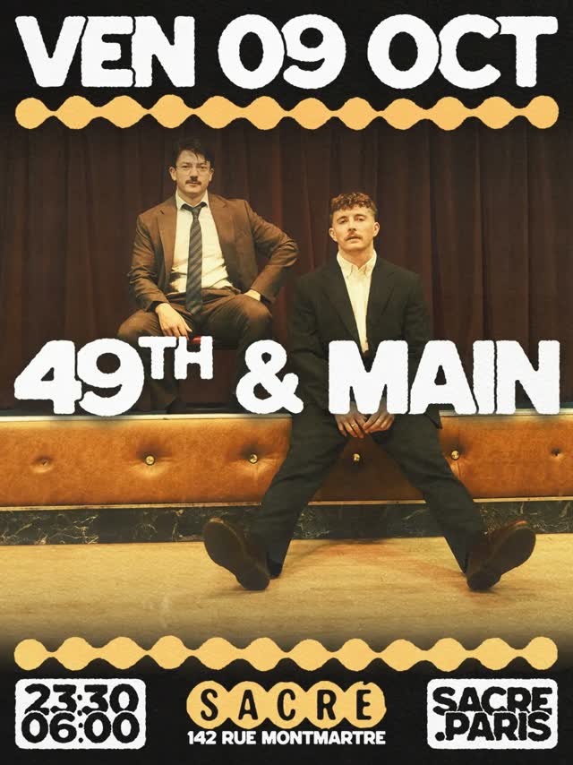 49th & Main are coming to Sacré !