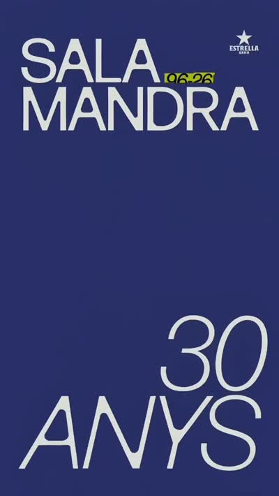 SALA MANDRA 30 ANYS