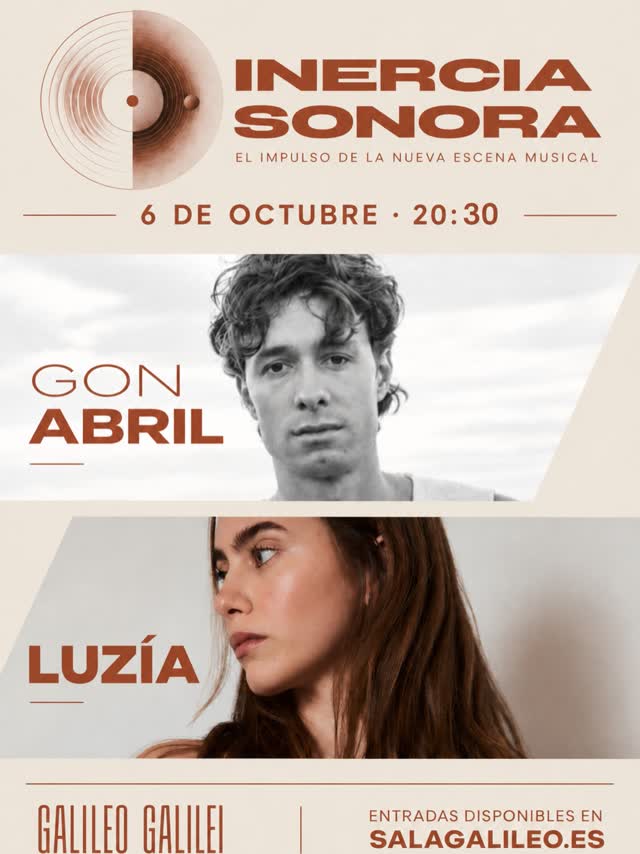 Inercia Sonora: GonAbril y Luzía en directo