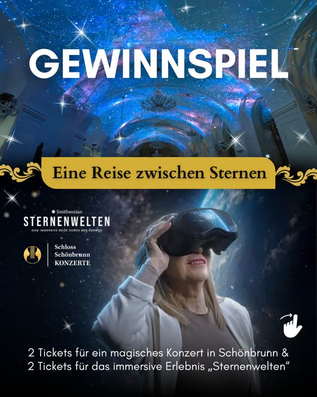 Gewinnspiel: Schloss Schönbrunn Konzert & Smithsonian’s STERNENWELTEN