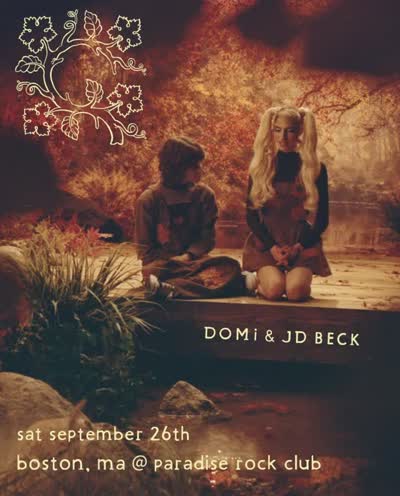 DOMi & JD BECK Live at Paradise Rock Club