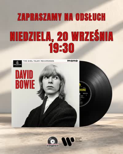 David Bowie na odsłuchu w Winylowej