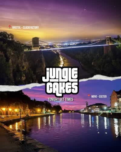 Jungle Cakes - Tonight Set Times