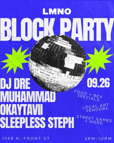 Street Event with DJs and Vendors