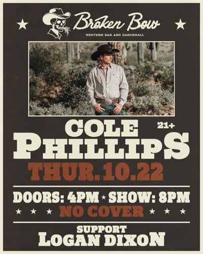 Cole Phillips Live at Broken Bow