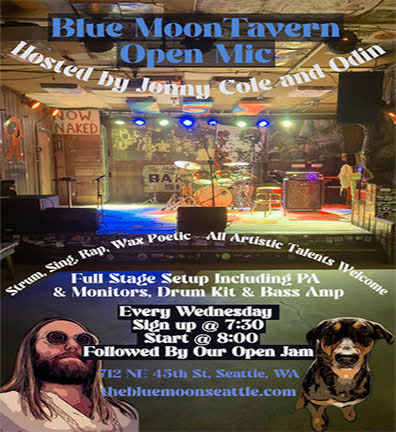 Blue Moon Tavern Open Mic
