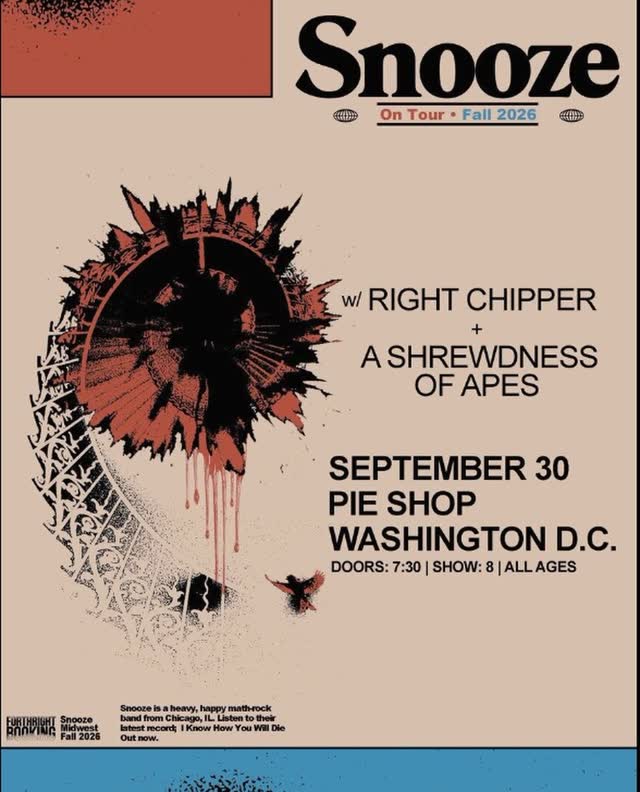 SURPRISE show opening for Chicago greats @wearesnooze with @right_chipper