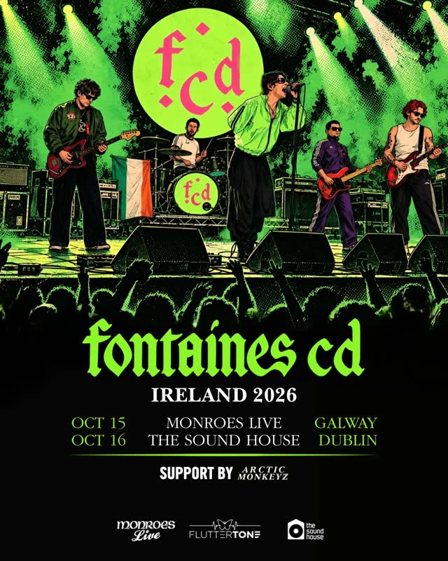 Fontaines D.C. Ireland 2026 Tour