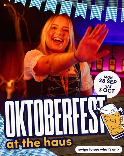 OKTOBERFEST at the haus