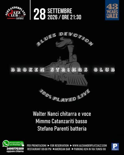 Blues Devotion – Broken Strings Club