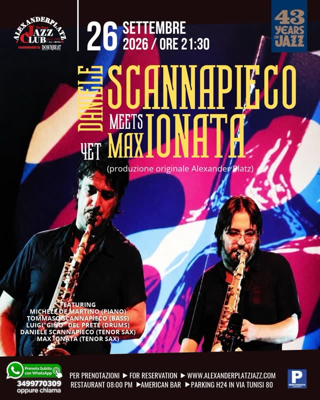 DANIELE SCANNAPIECO MEETS MAX IONATA