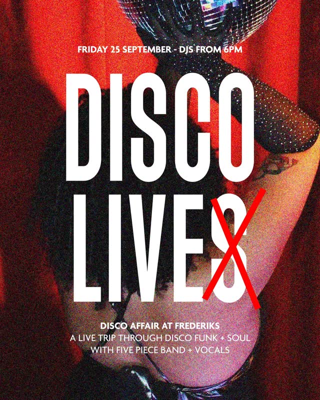 DISCO LIVES.
