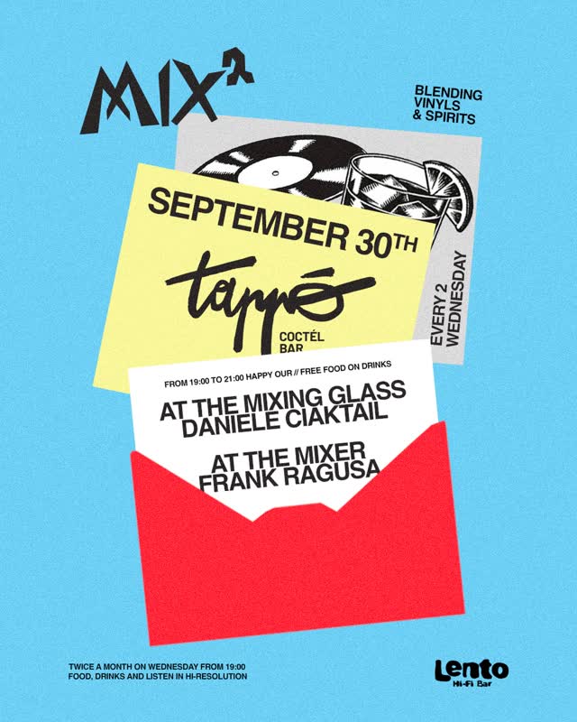 MIX2 blending vinyls & spirits: The Comeback