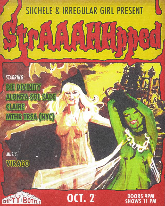 Aaahh! Real lesbians! 😱 Kick off Halloween season with some scary spooky sexy drag!