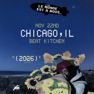 JUST ANNOUNCED: New York's most promising artist @liimnotliim will be live at @beatkitchenbar on November 22nd 🌻 Tickets go on sale TOMORROW at 10am!