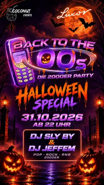 Back to the 00s Halloween Party at Luxor Cologne