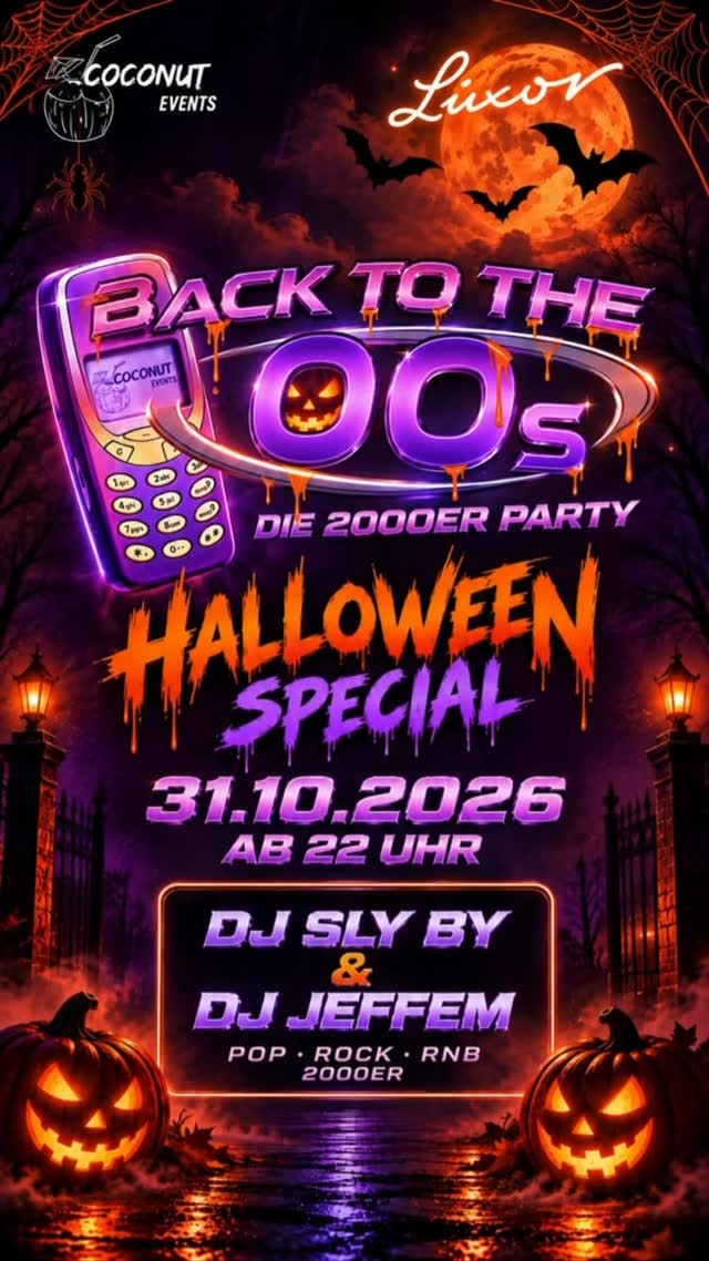 Back to the 00s Halloween Party at Luxor Cologne