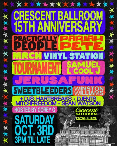 15th Anniversary party