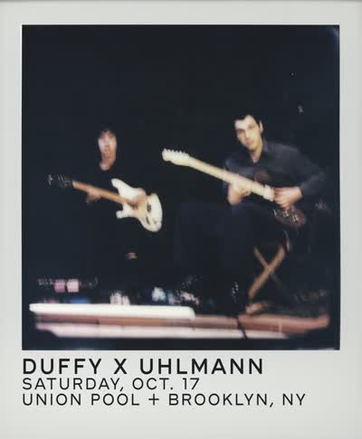 We’re coming to NY Duffy x Uhlmann