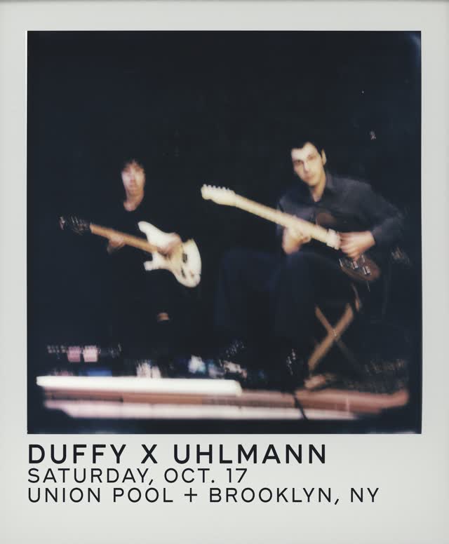 We’re coming to NY Duffy x Uhlmann