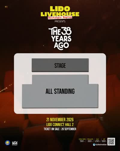 LIDO LIVEHOUSE Nostalgia Replay Presents THE 38 YEARS AGO