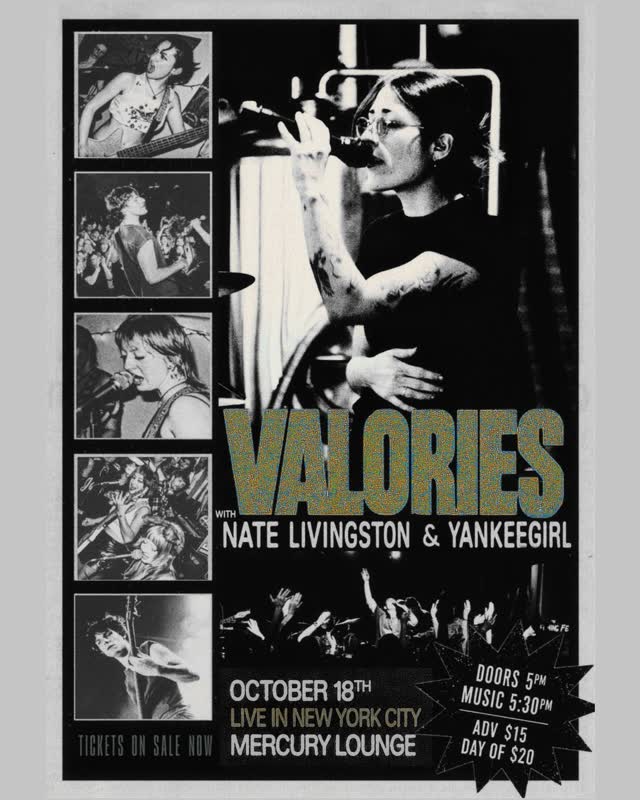 NEW YORK CITY. October 18th I’ll be playing @mercuryloungeny with @natelivingstonn and @yankeegirlband