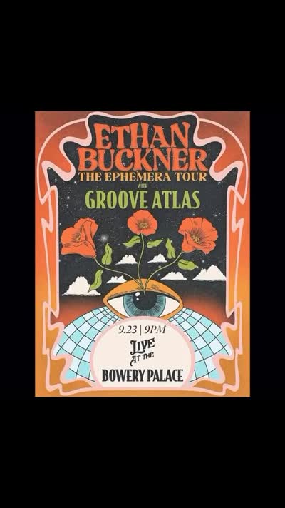 WEDNESDAY SEPTEMBER 23rd 2026 - Ethan Buckner & Groove Atlas