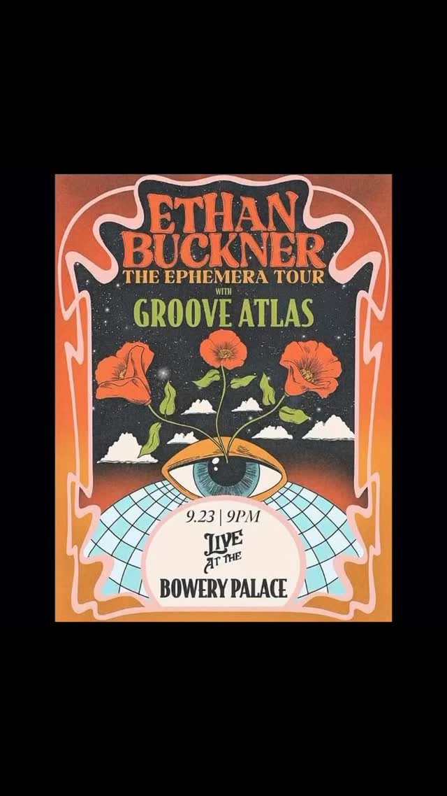 WEDNESDAY SEPTEMBER 23rd 2026 - Ethan Buckner & Groove Atlas
