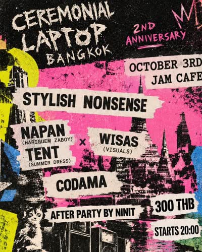 Ceremonial Laptop Bangkok 2nd Anniversary Celebration
