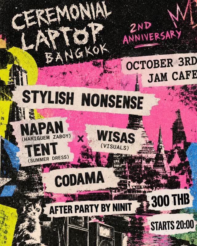Ceremonial Laptop Bangkok 2nd Anniversary Celebration